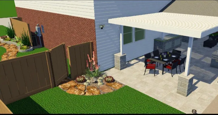 Paved Front Landscape by New Horizon Design & Build - Photo 2