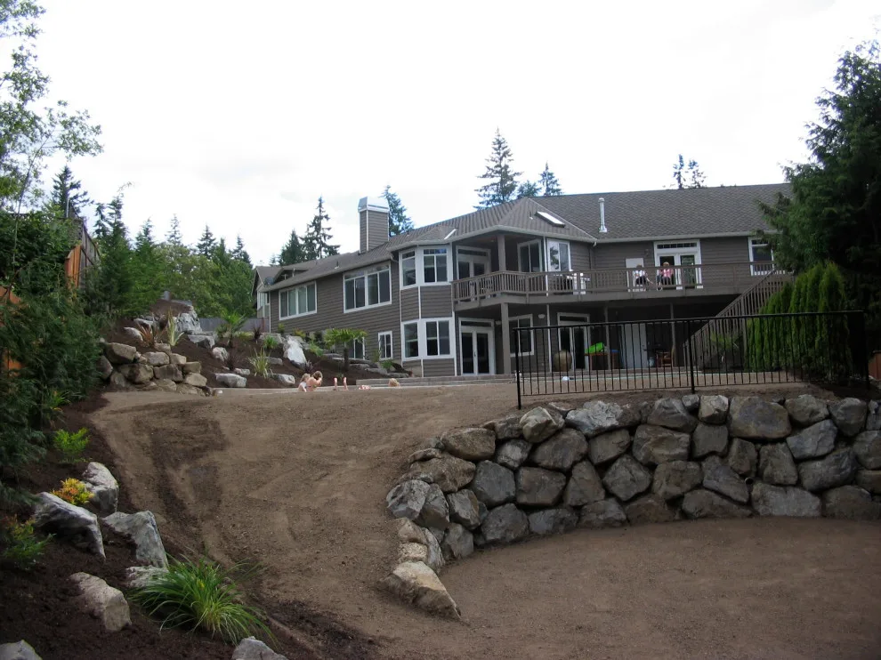 Major Earthworks and Retaining Structure/Steps Initiative by Universal Landscape Corp - Photo 3
