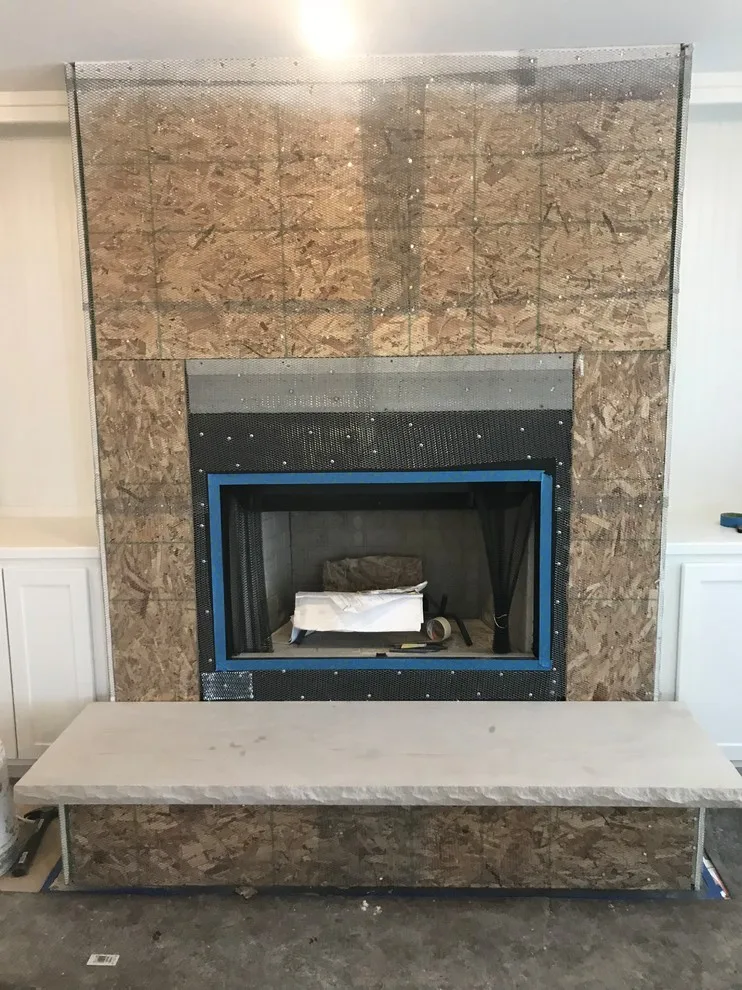 Stone Hearth Fireplace by Martell Custom Stone LLC - Photo 5