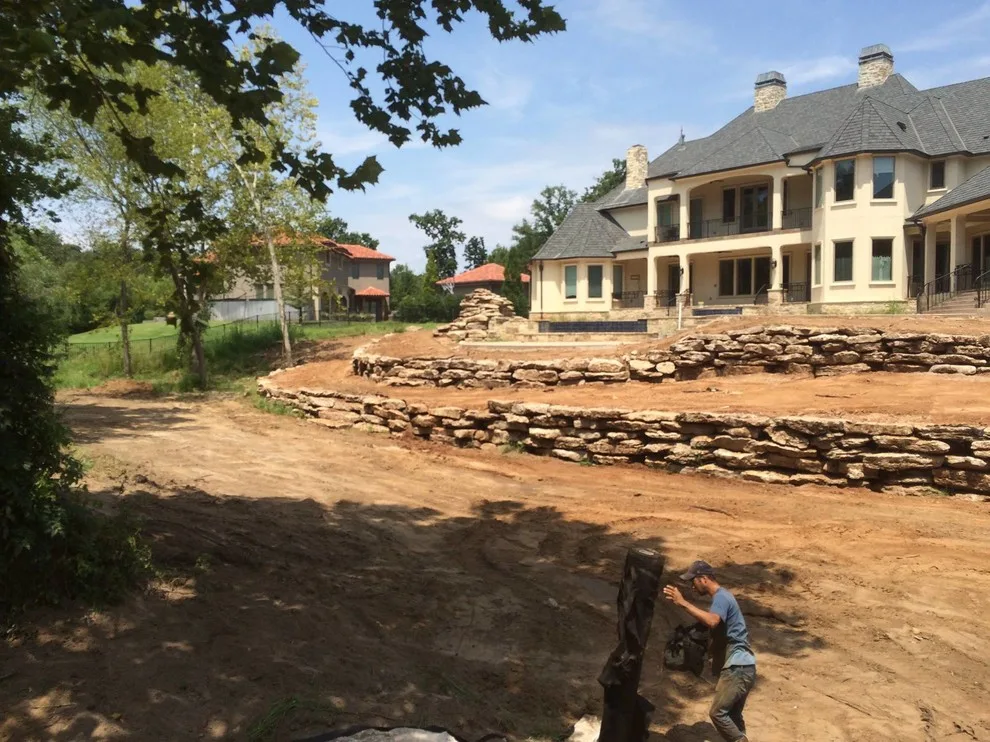 Limestone Barriers by Tulsa Retaining Walls - Photo 16