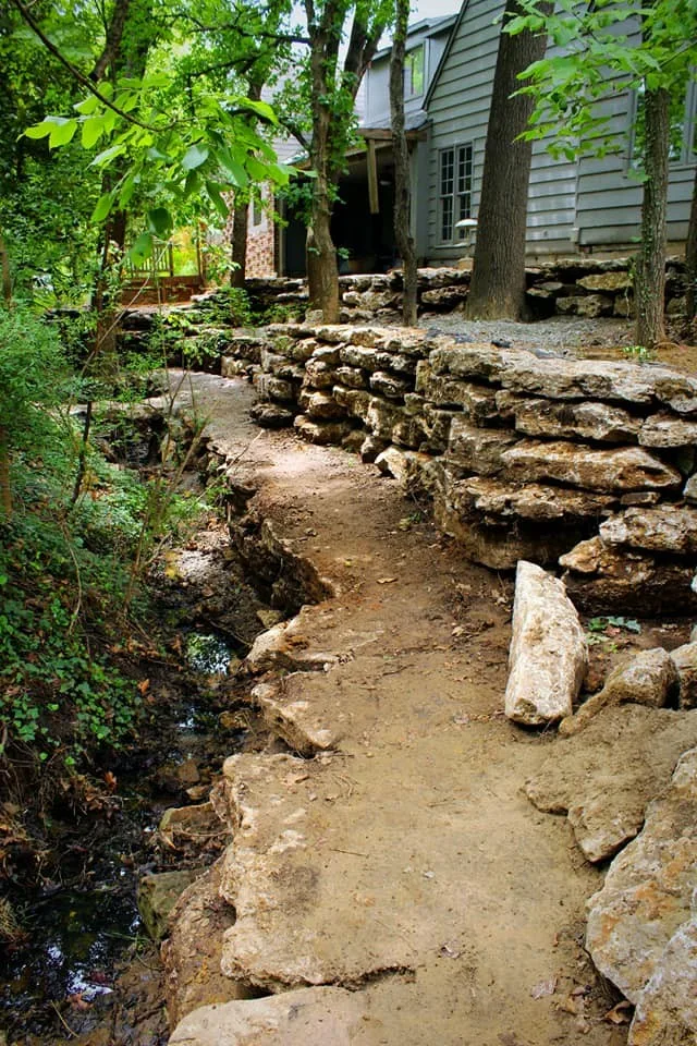 Limestone Barriers by Tulsa Retaining Walls - Photo 3