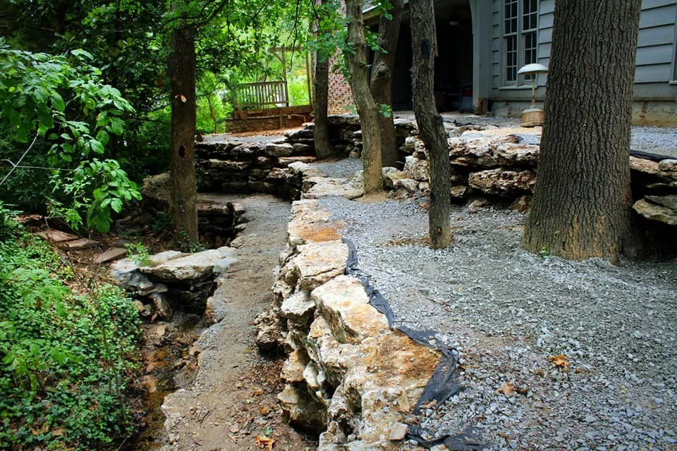 Limestone Barriers by Tulsa Retaining Walls - Photo 19