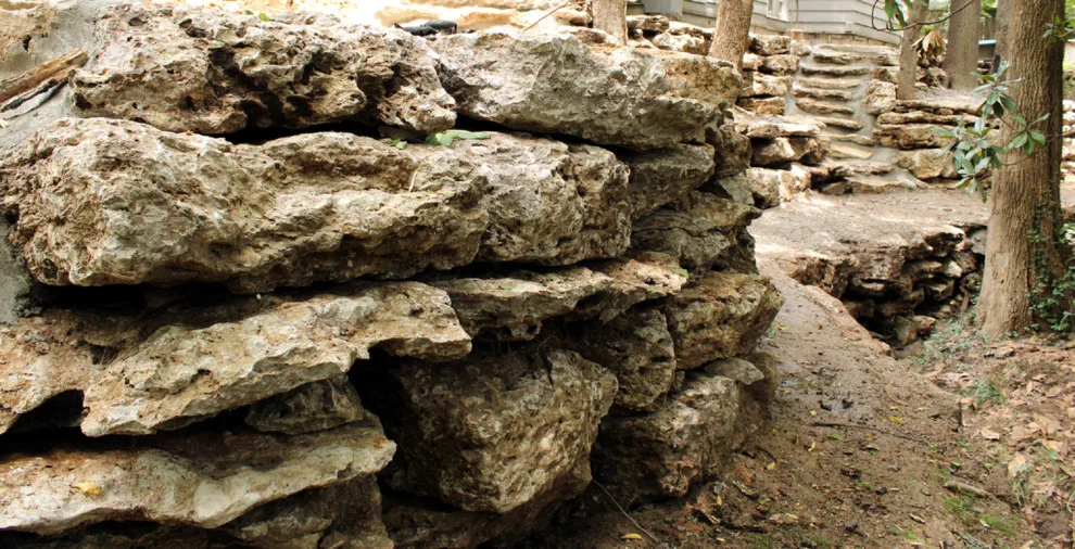 Limestone Barriers by Tulsa Retaining Walls - Photo 9