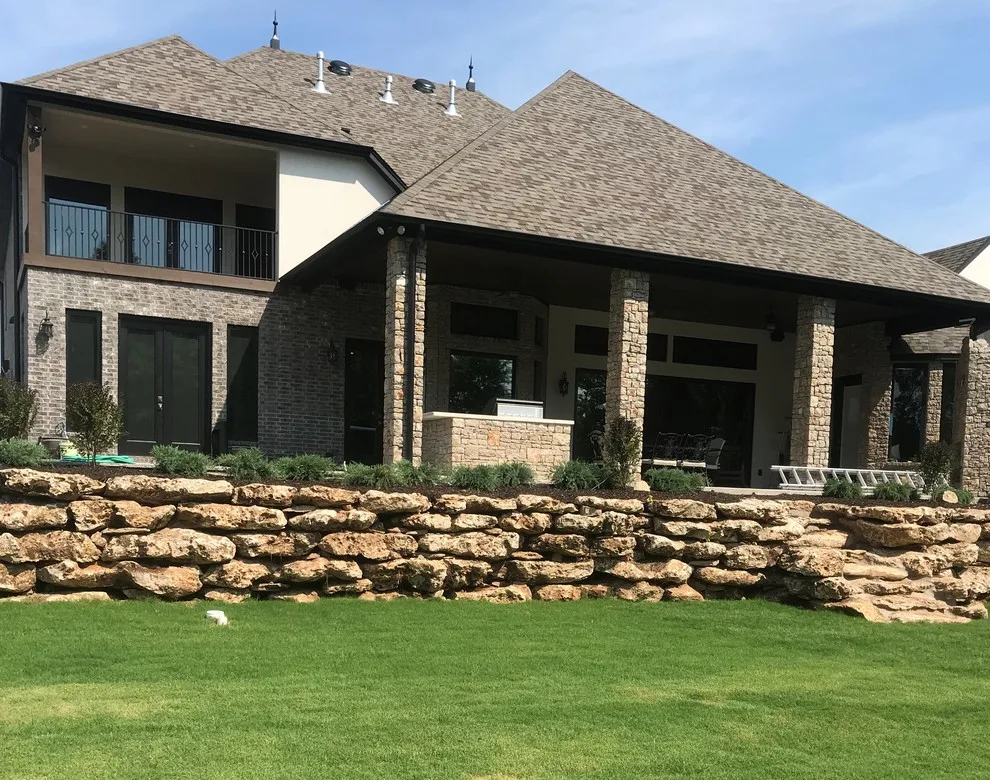 Limestone Barriers by Tulsa Retaining Walls - Photo 8