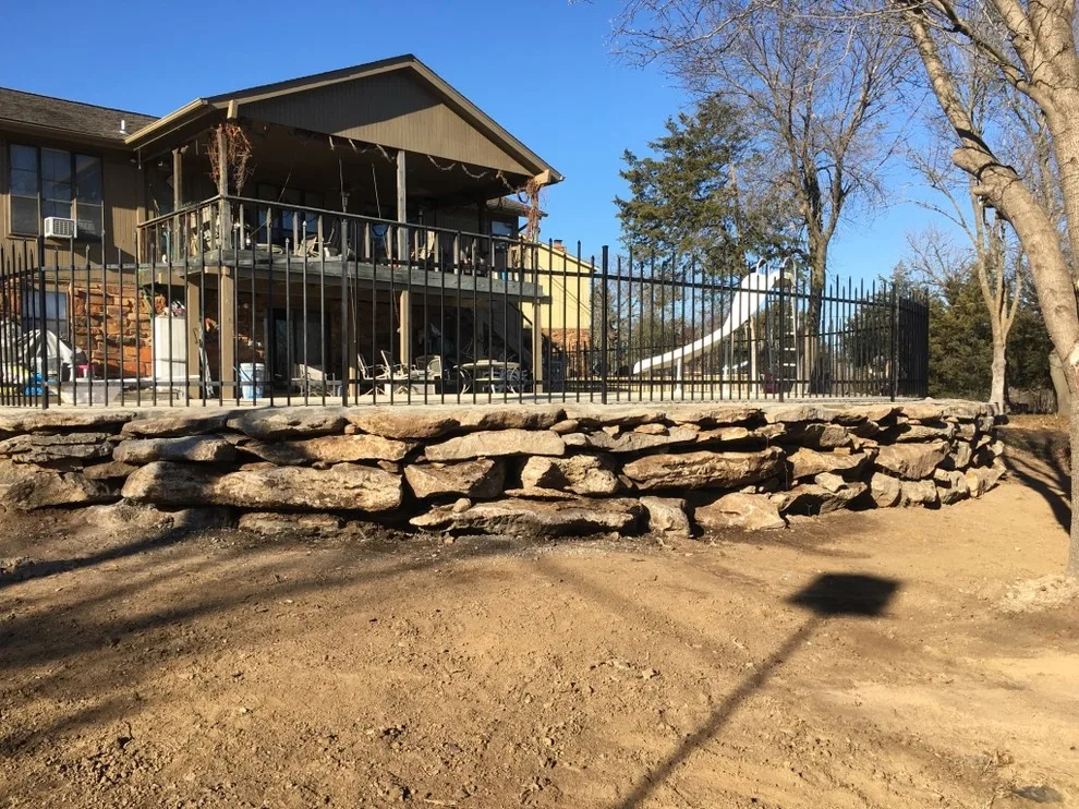Limestone Barriers by Tulsa Retaining Walls - Photo 15