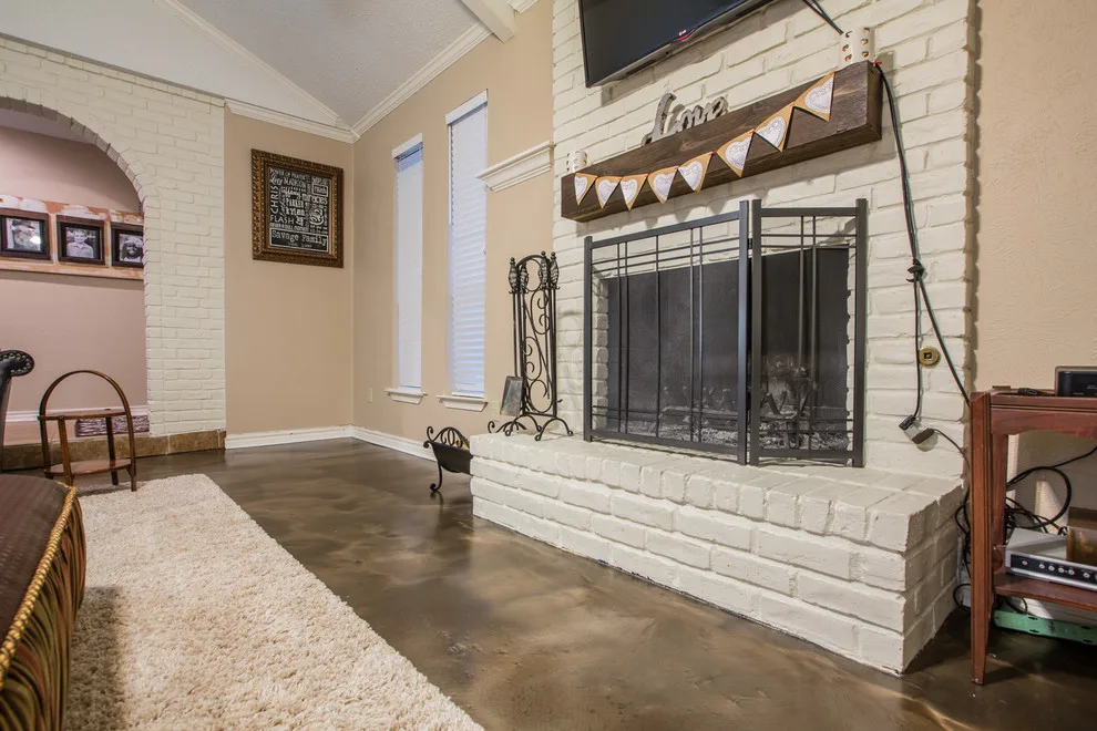 Living Room Metallic Epoxy Flooring by Versatile Coatings LLC - Photo 3