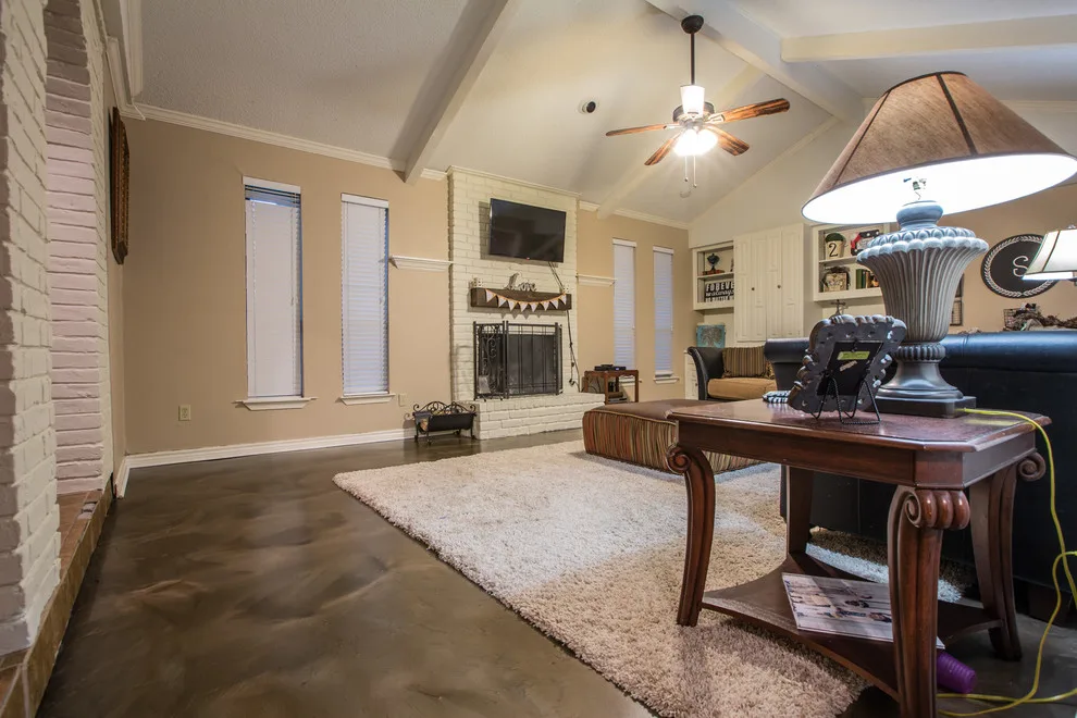 Living Room Metallic Epoxy Flooring by Versatile Coatings LLC - Photo 5