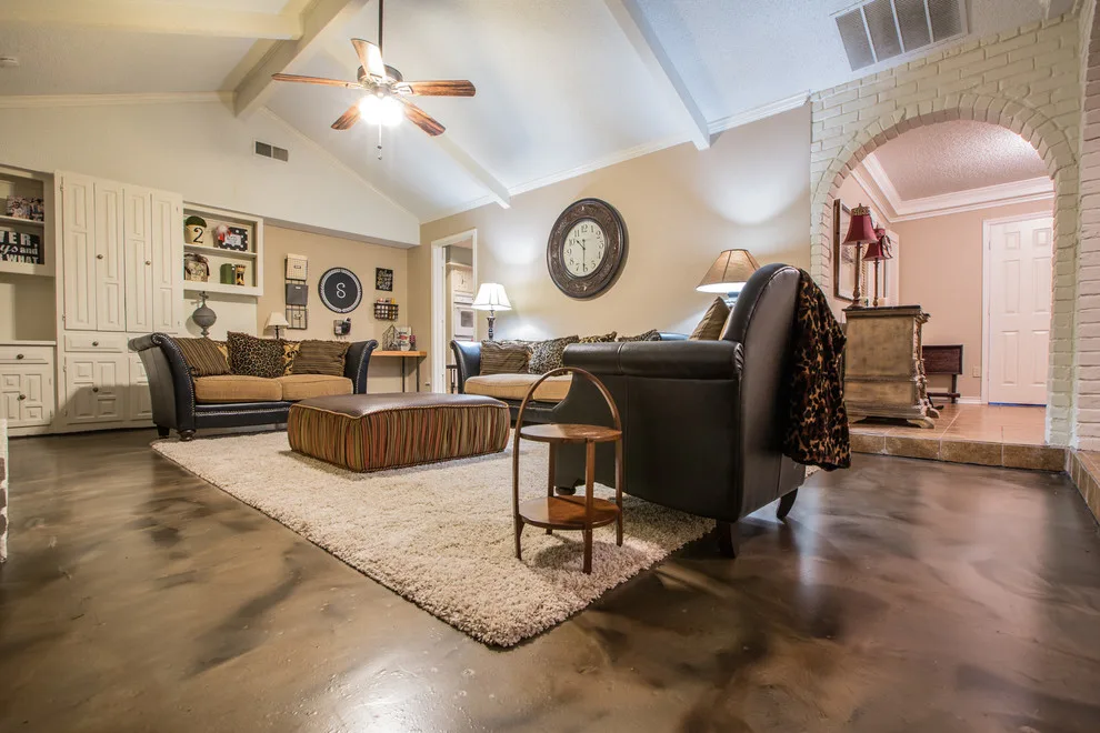 Living Room Metallic Epoxy Flooring by Versatile Coatings LLC - Photo 6