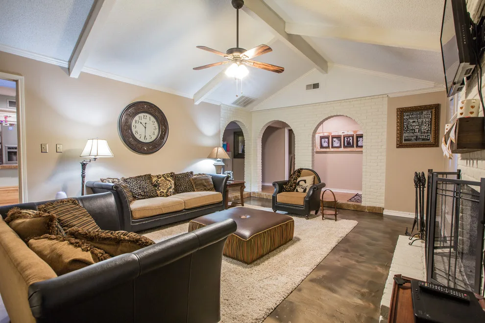 Living Room Metallic Epoxy Flooring by Versatile Coatings LLC - Photo 9