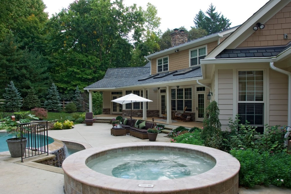 Inground Pool, Spa and Pavilion by The Ohio Valley Group, INC. - Photo 9