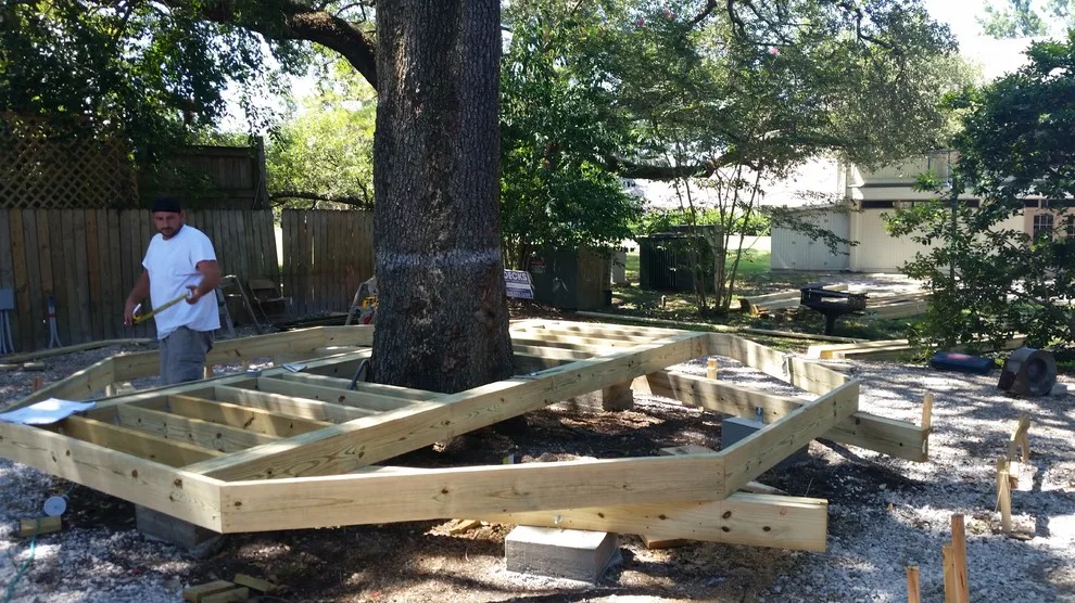 Theta Xi Courtyard Decks at LSU by Archadeck Of Southeast Louisiana - Photo 5