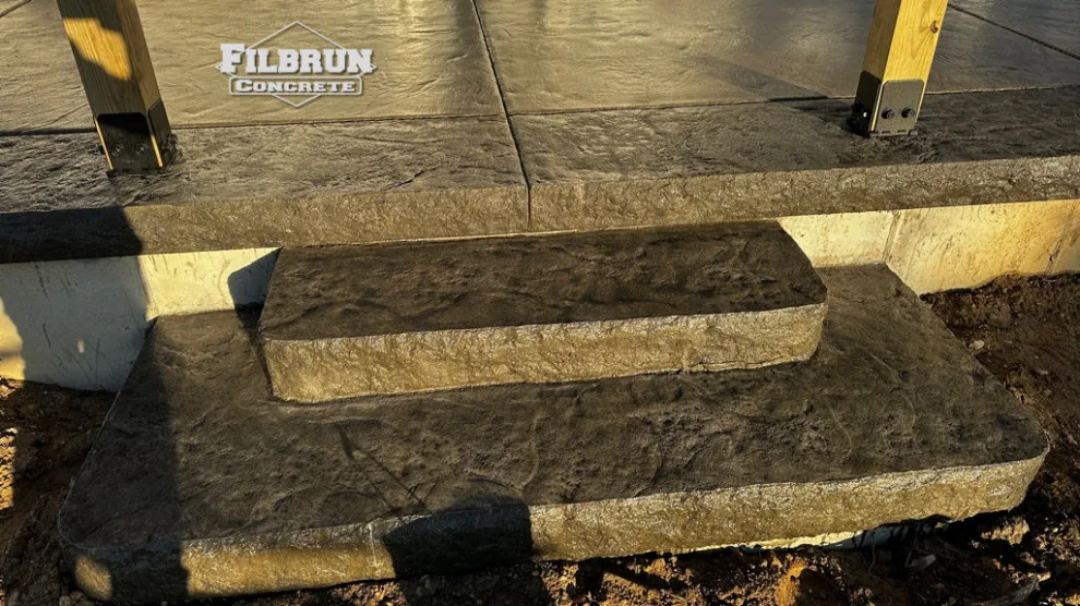 IMPRINTED PATIO by Filbrun Concrete - Photo 3