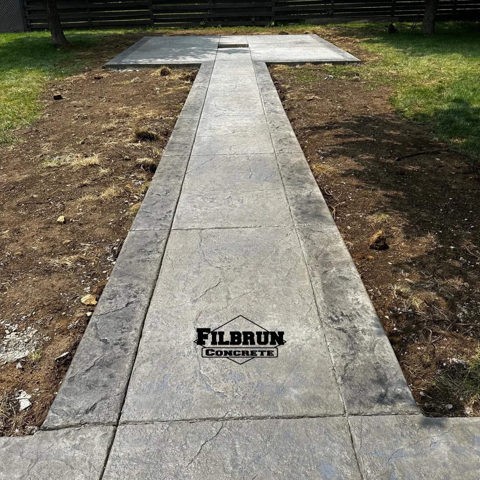 IMPRINTED PATIO by Filbrun Concrete - Photo 2