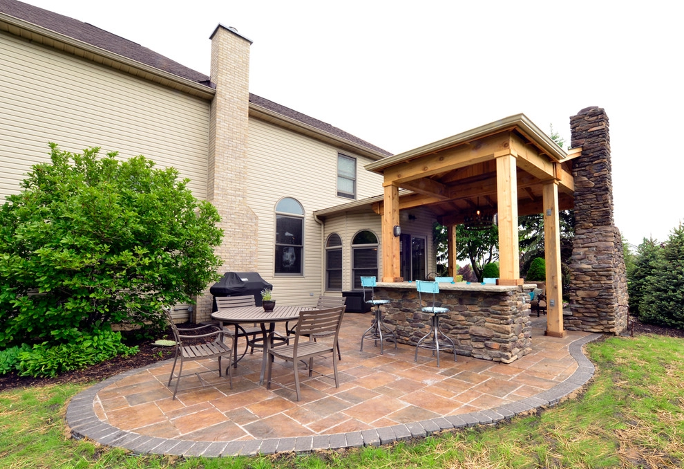 Backyard Renovation: Patio & Pavilion by The Ohio Valley Group, INC. - Photo 6