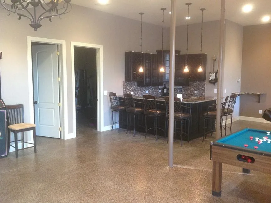 Epoxy Coated Metallic Basement Flooring by Best Tech Coatings - Photo 2