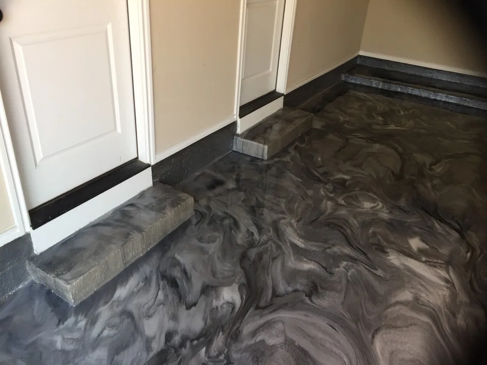 Garage Metallic Epoxy Flooring by Versatile Coatings LLC - Photo 3