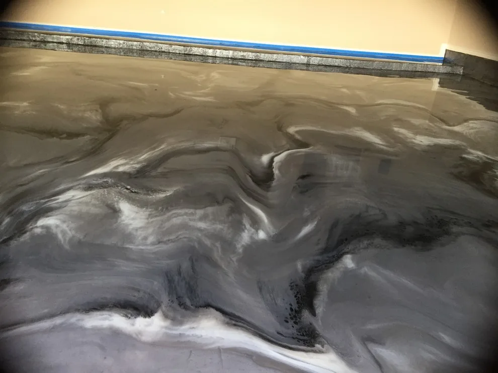 Garage Metallic Epoxy Flooring by Versatile Coatings LLC - Photo 2