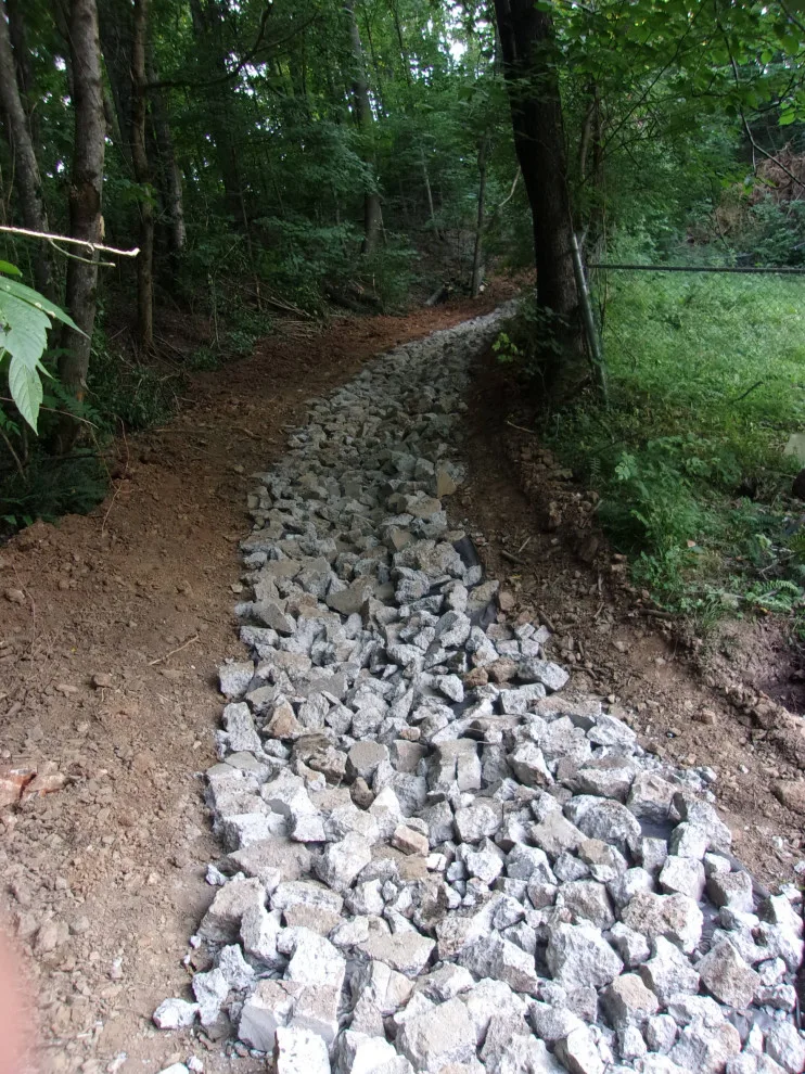 Central Driveway Renewal and Rip Rap Drainage by The Concrete Gentlemen, LLC - Photo 2