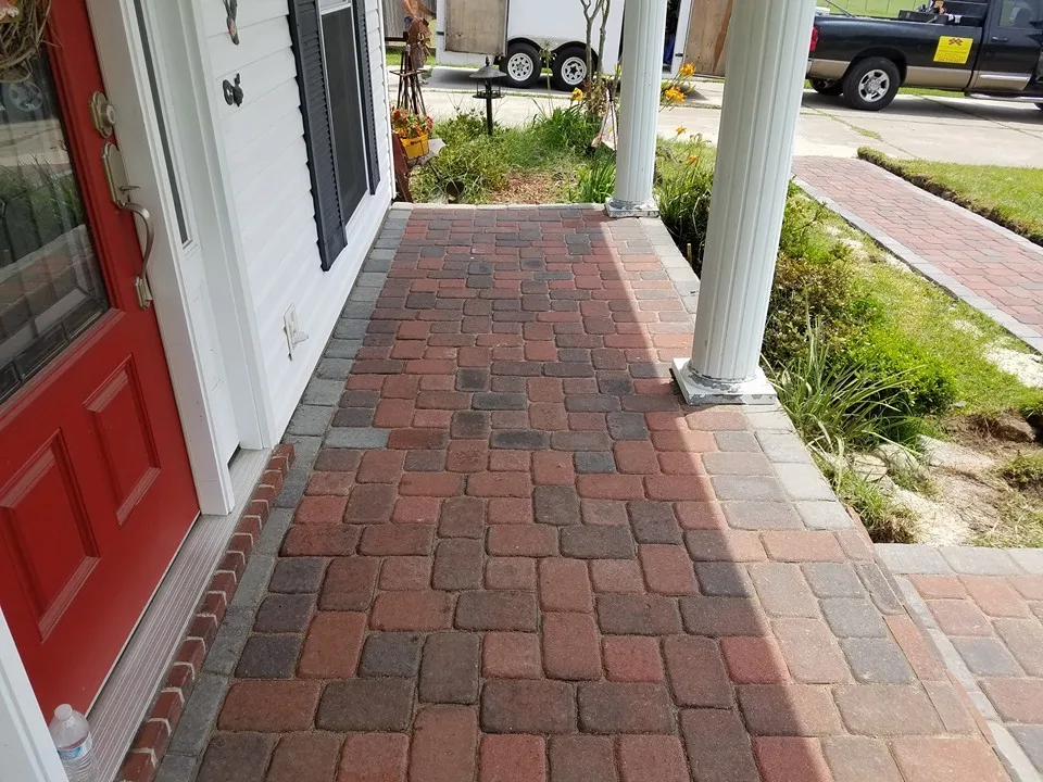 Paved Brick Pathway by Stepping On Stones - Photo 23
