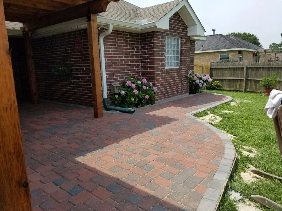 Paved Brick Pathway by Stepping On Stones - Photo 8