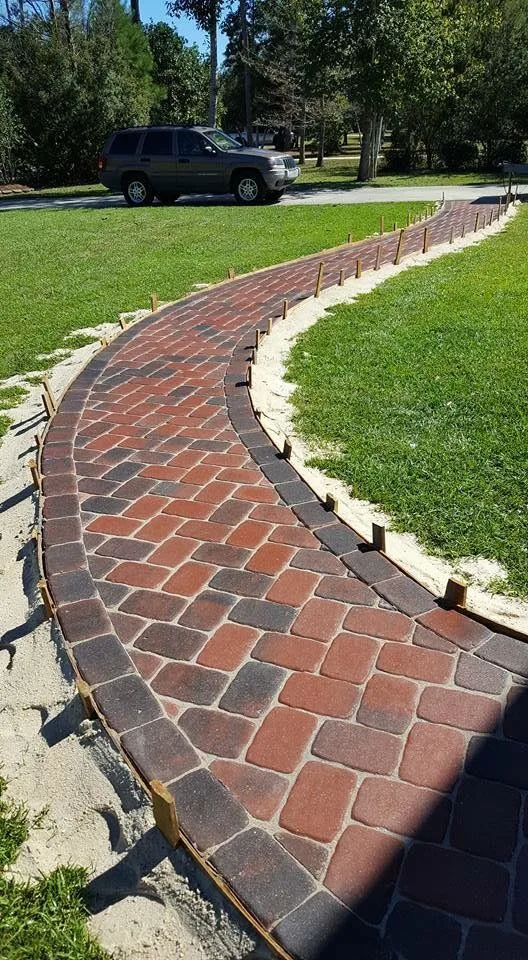 Paved Brick Pathway by Stepping On Stones - Photo 17