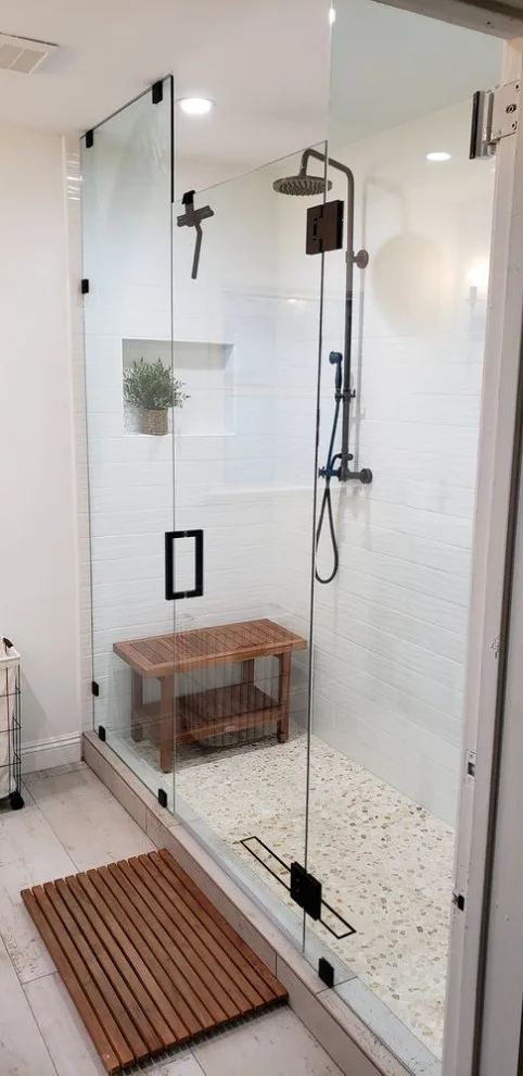 Contemporary Bathroom Renovation in Mojave by EHD Builders - Photo 5