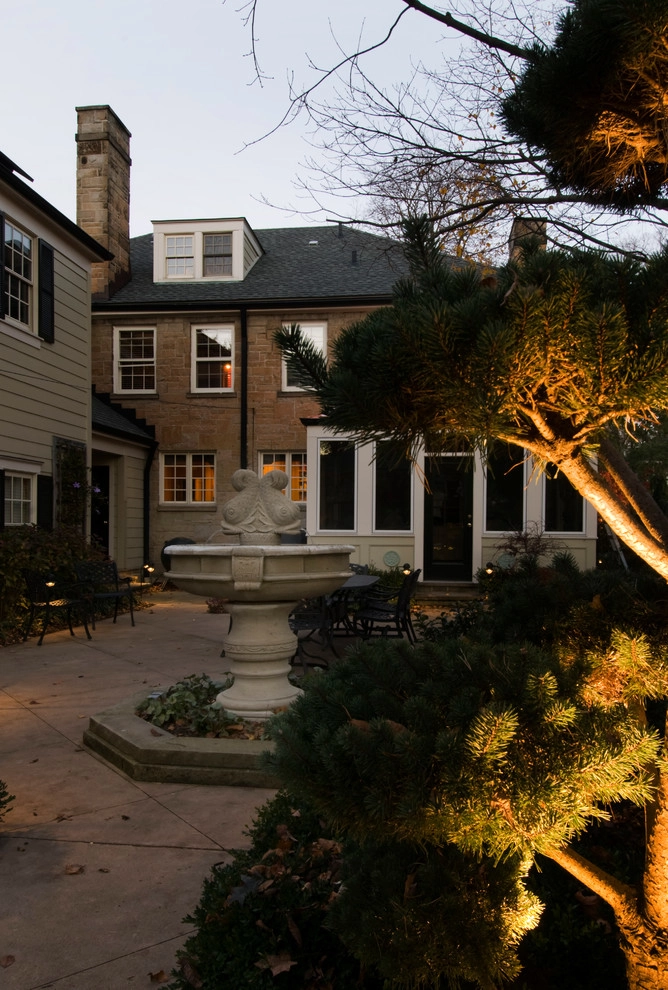 Backyard Renovation: Patio, Fireplace and Outdoor Lighting by The Ohio Valley Group, INC. - Photo 2