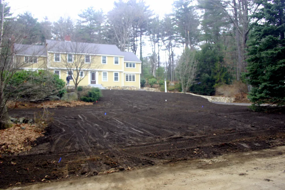 Fieldstone Wall Construction, Granite Step Installation & Paver Patio in Weston, MA by Premier Pavers & Hardscape Co - Photo 28