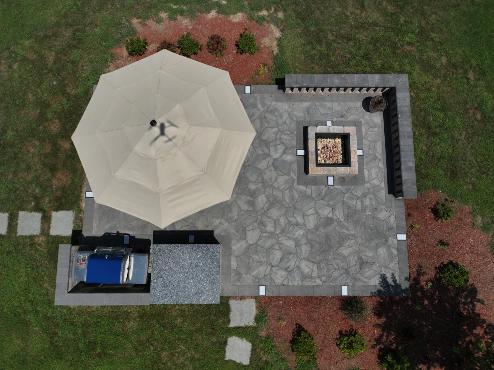 Back Yard Patio with Fire Pit by The Outdoor Living Company - Photo 3
