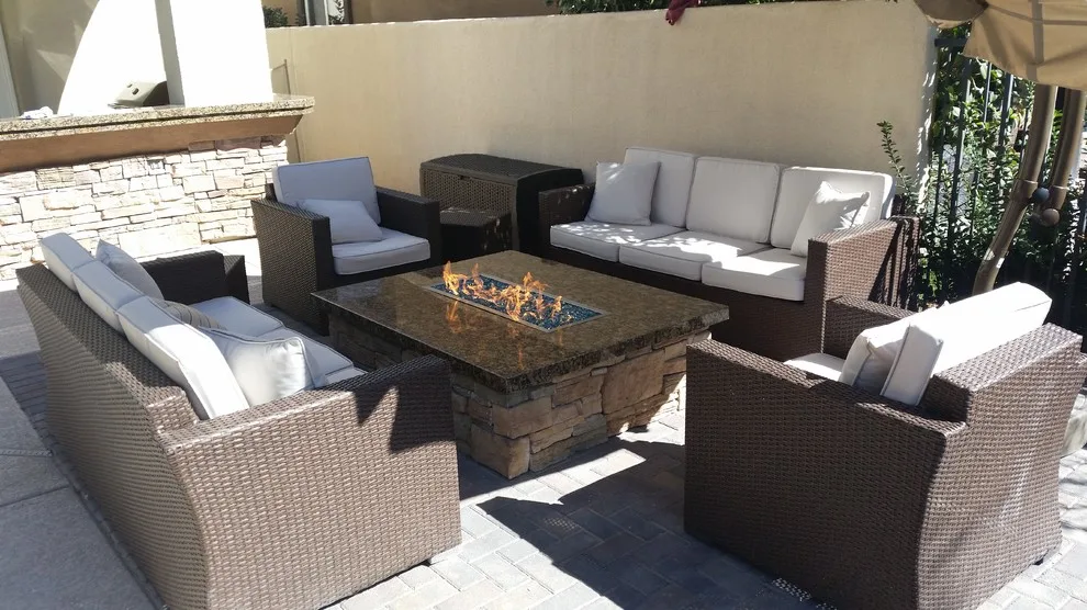 Gallery of Outdoor Fire Pits by Custom Outdoor Living - Photo 3