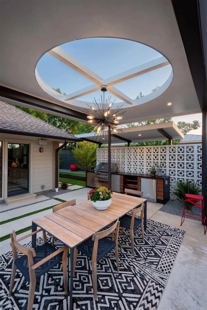 Swimming Pool Landscaping in Modern Preston Hollow by The Plant Concierge - Photo 6