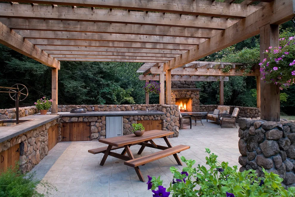Exterior Fire Pits by Spoor Masonry, Inc - Photo 2