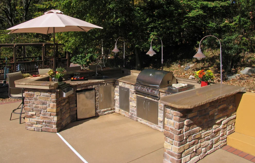 Alfresco Cooking Area and Fire Feature by Semco Stone - Photo 8
