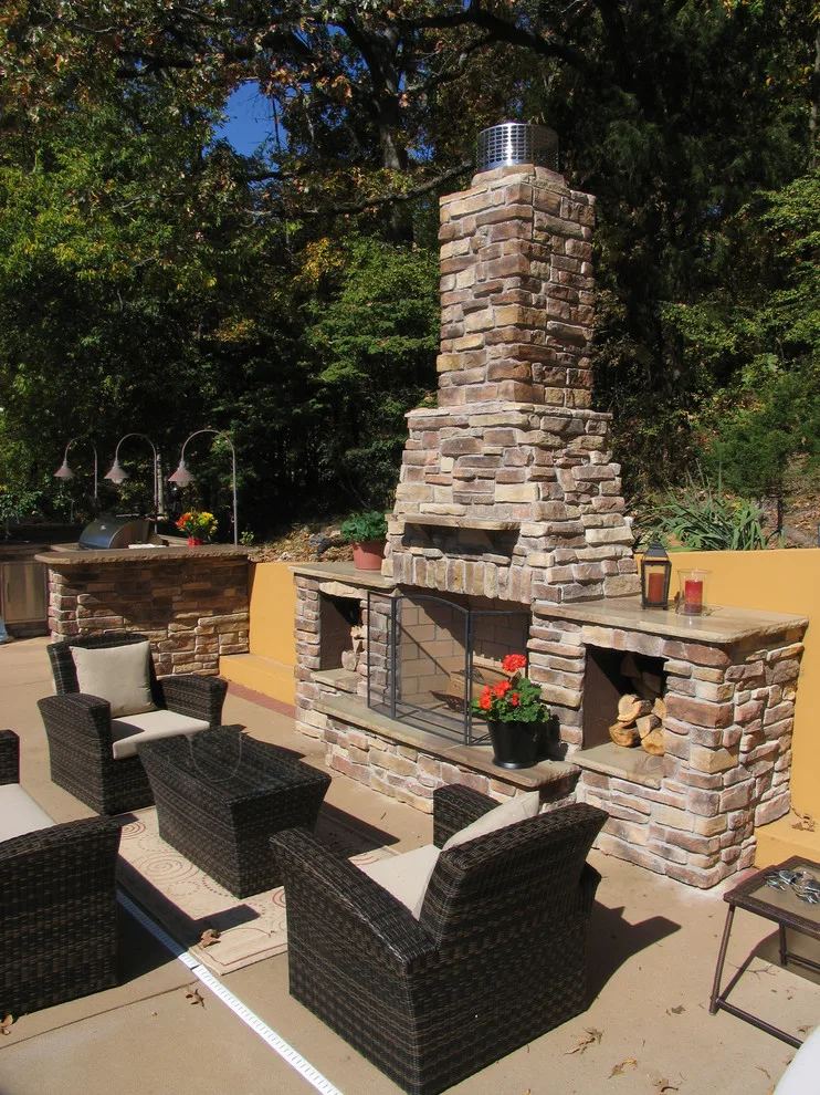 Alfresco Cooking Area and Fire Feature by Semco Stone - Photo 10