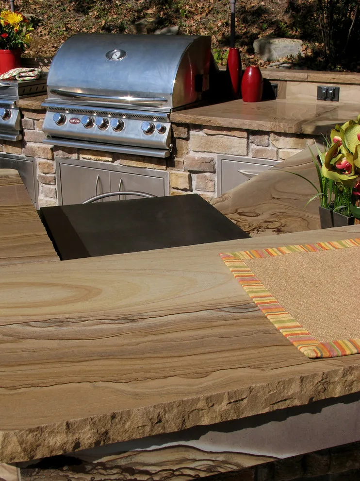 Alfresco Cooking Area and Fire Feature by Semco Stone - Photo 5