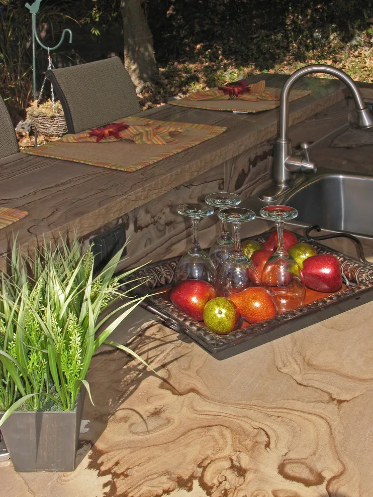 Alfresco Cooking Area and Fire Feature by Semco Stone - Photo 9