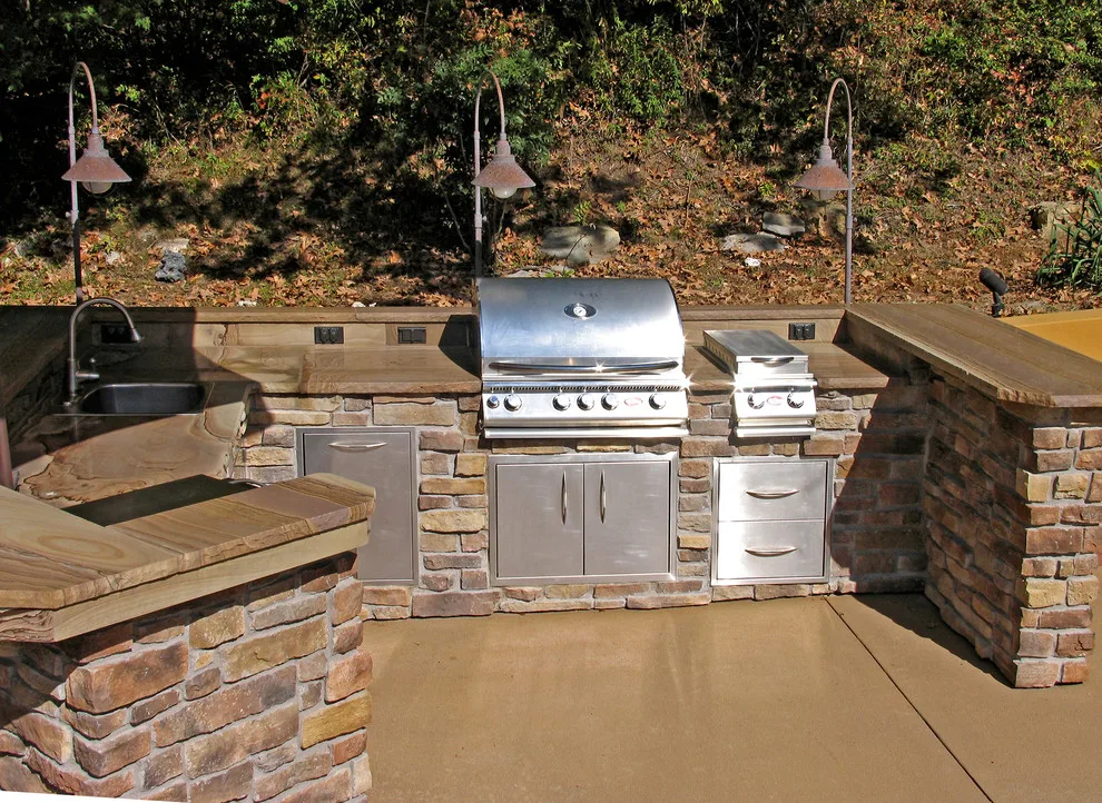 Alfresco Cooking Area and Fire Feature by Semco Stone - Photo 2
