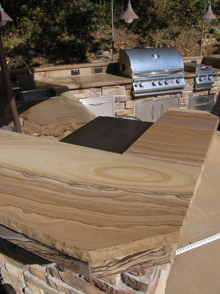 Alfresco Cooking Area and Fire Feature by Semco Stone - Photo 6