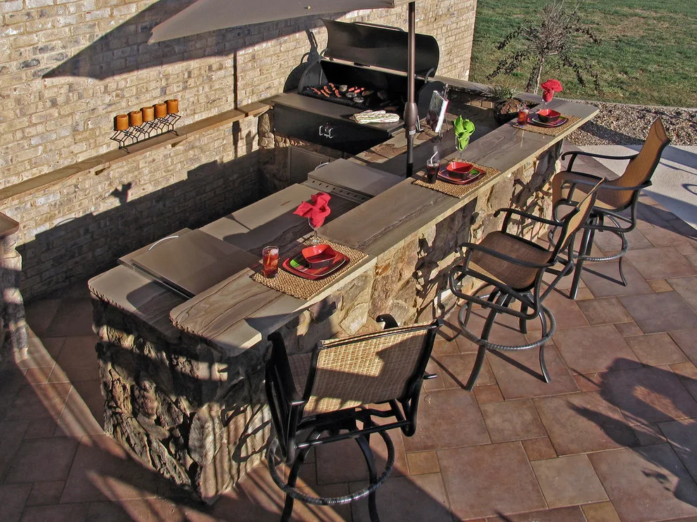 Campbell Residence Outdoor Kitchen by Semco Stone - Photo 3