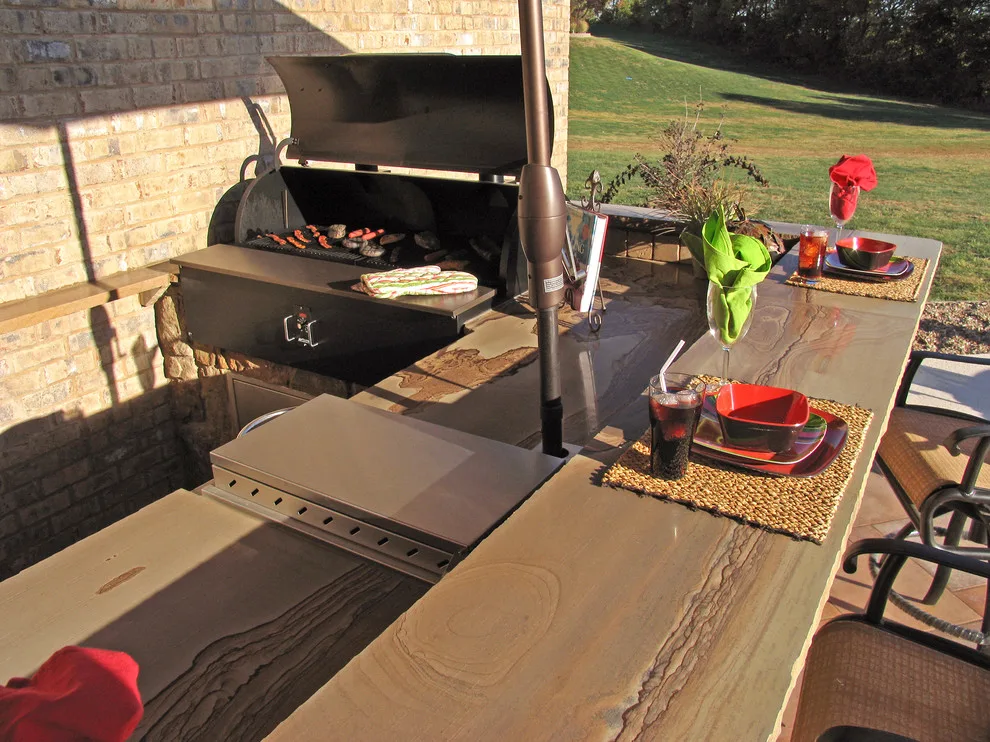 Campbell Residence Outdoor Kitchen by Semco Stone - Photo 4