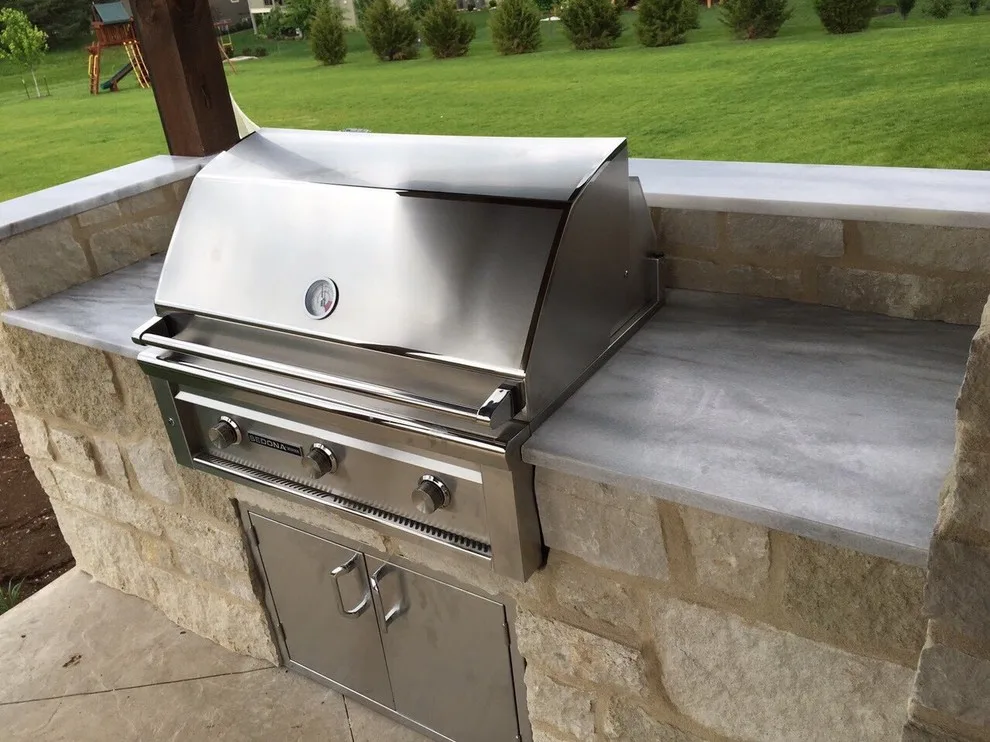 Leawood, KS Outdoor Culinary Space by KC Prime Masonry - Photo 4