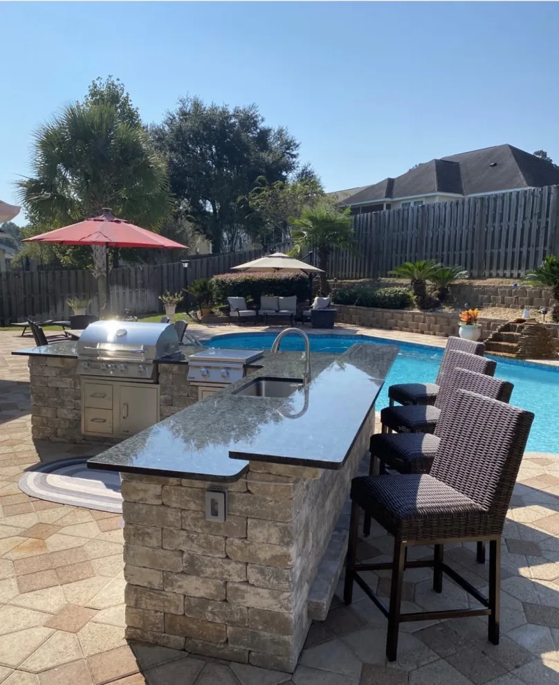 Alfresco Cooking Areas by NeSmith Landscapes - Photo 3