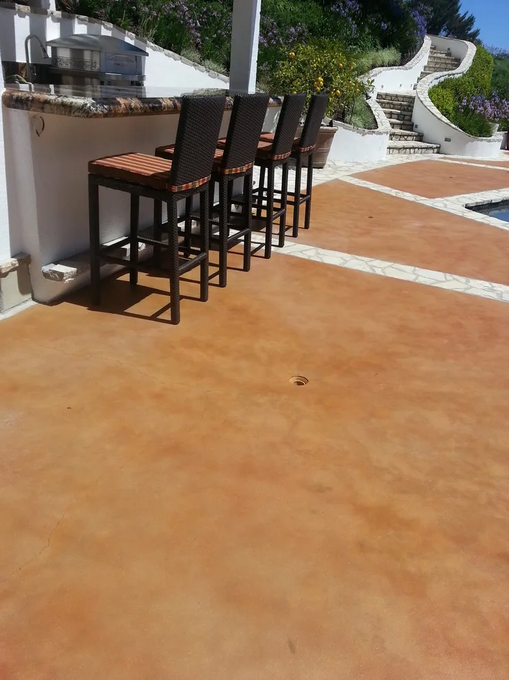 Palo Verdes Peninsula Swimming Pool Deck by Modern Concrete Surfaces - Photo 7