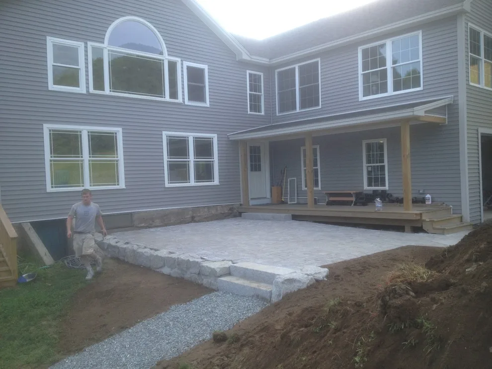 Hartland, VT Patio and Retaining Wall Project by Maple Creek Landworks LLC - Photo 9