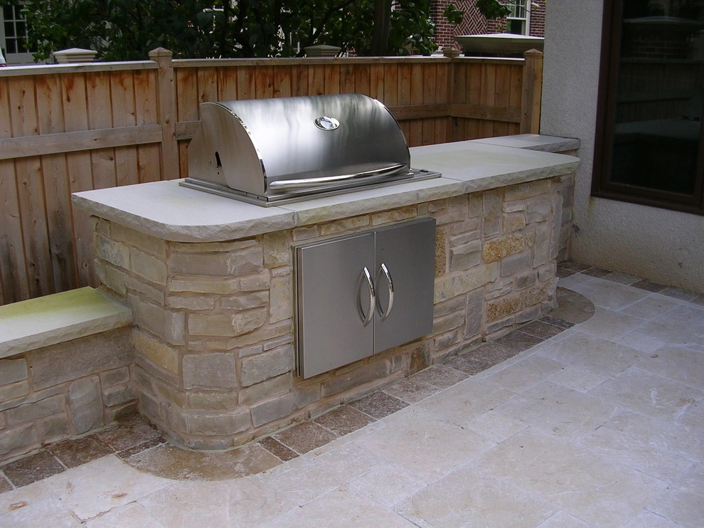 Backyard Landscape, Patio with Outdoor Kitchen by The Secret Garden - Photo 3