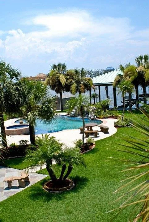 Outdoor Design and Pool Installation by Stepping On Stones - Photo 2