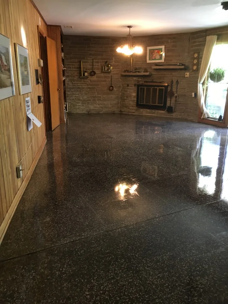 Refined Terrazzo Flooring by Concrete Repair Specialist - Photo 7