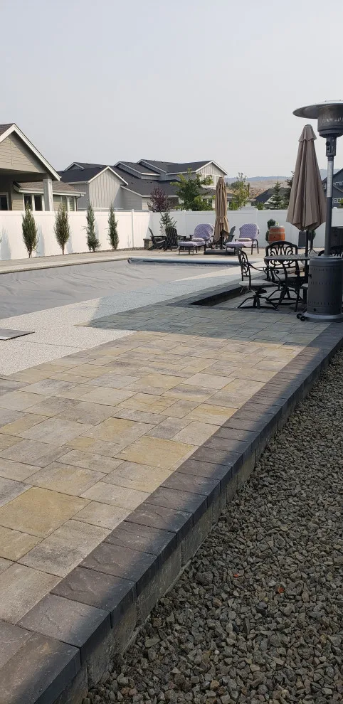 Pool patio by Mountain Hardscape Systems - Photo 2