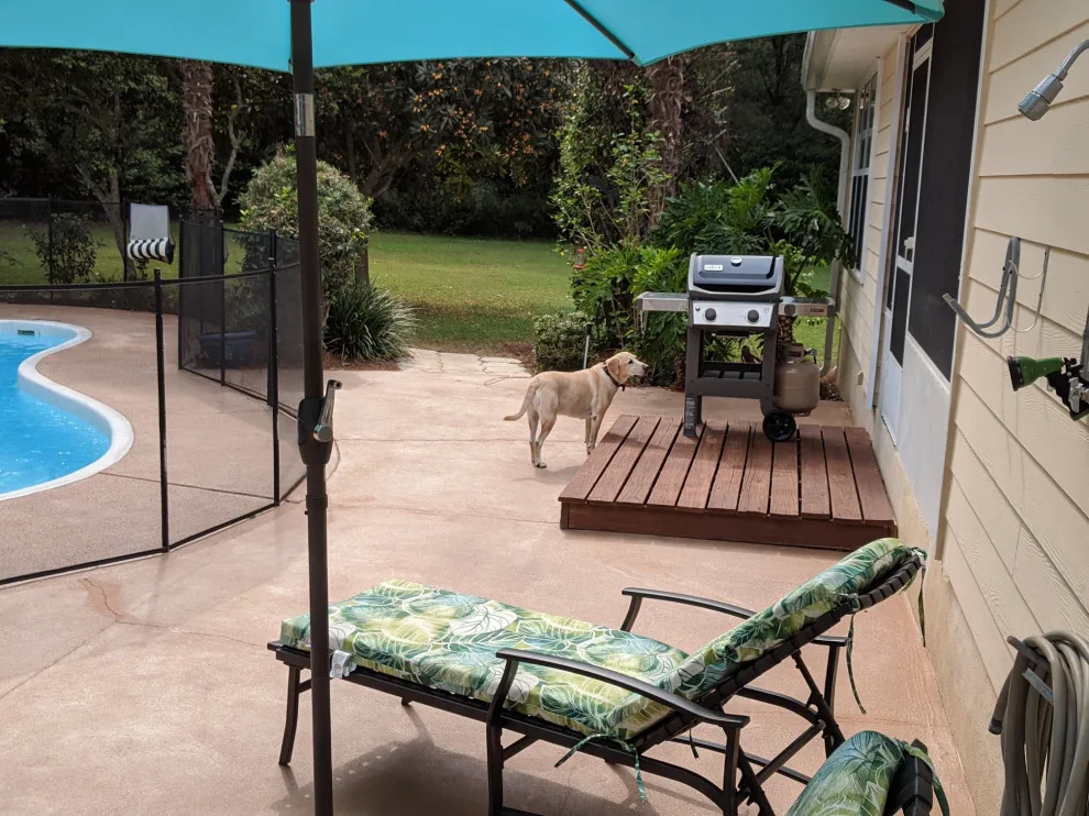 Deck Renovation for Pool by NeSmith Landscapes - Photo 5