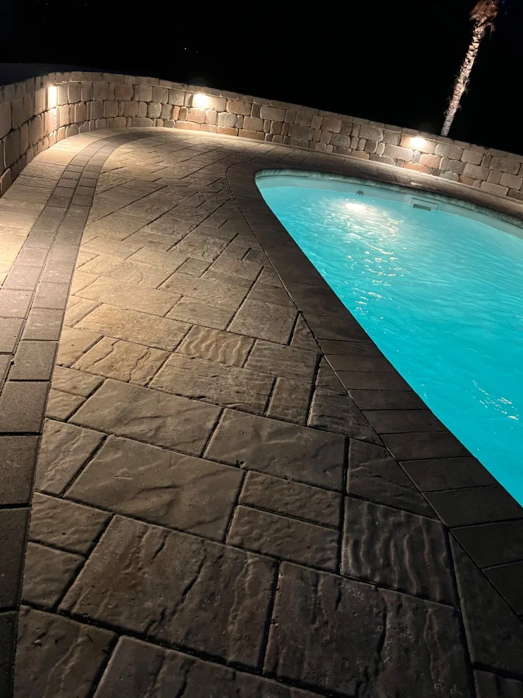 Deck Renovation for Pool by NeSmith Landscapes - Photo 2